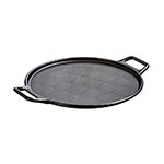 Pro-Logic Pizza Roasting Pan, 14 in, Pre-Seasoned Cast Iron