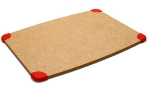Epicurean 002-12090101 - Gripper Cutting Board, 12 x 9-in, Natural w/ Red Corners