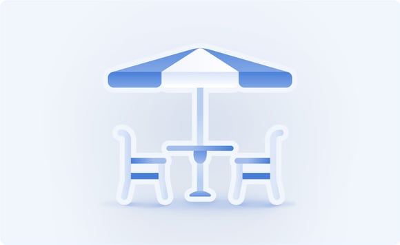 Outdoor Dining Supplies Icon