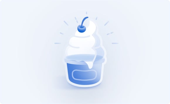Frozen Yogurt Supplies Icon