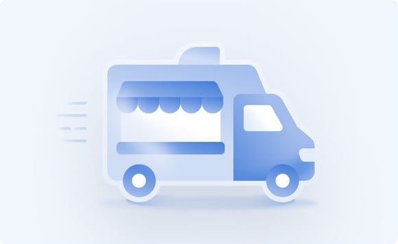 Food Truck Supplies Icon
